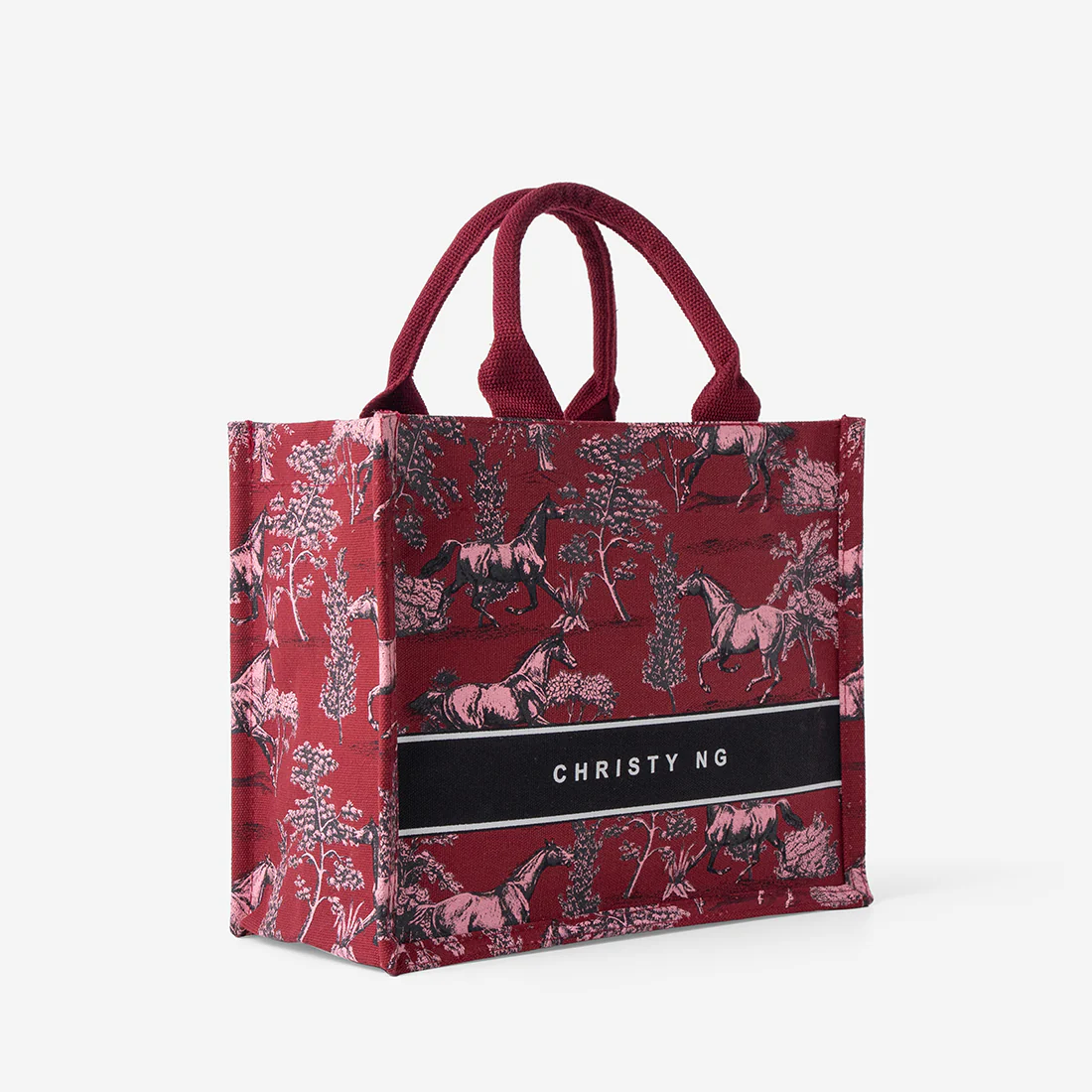 Toile Horse Mini Canvas Tote - Image 10