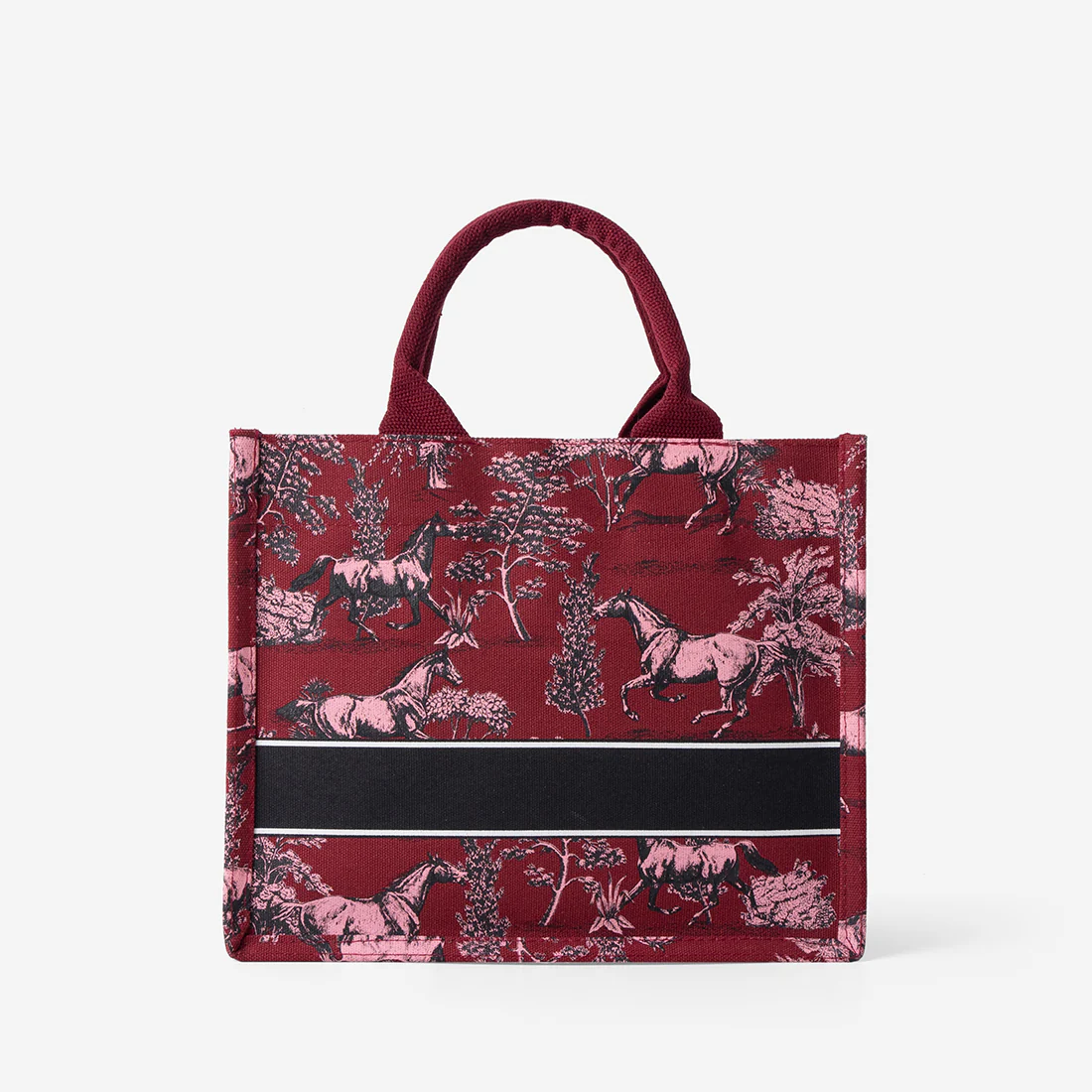 Toile Horse Mini Canvas Tote - Image 8